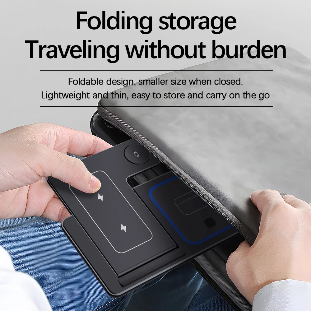 3 in 1 Foldable Charging Station - New Smart World