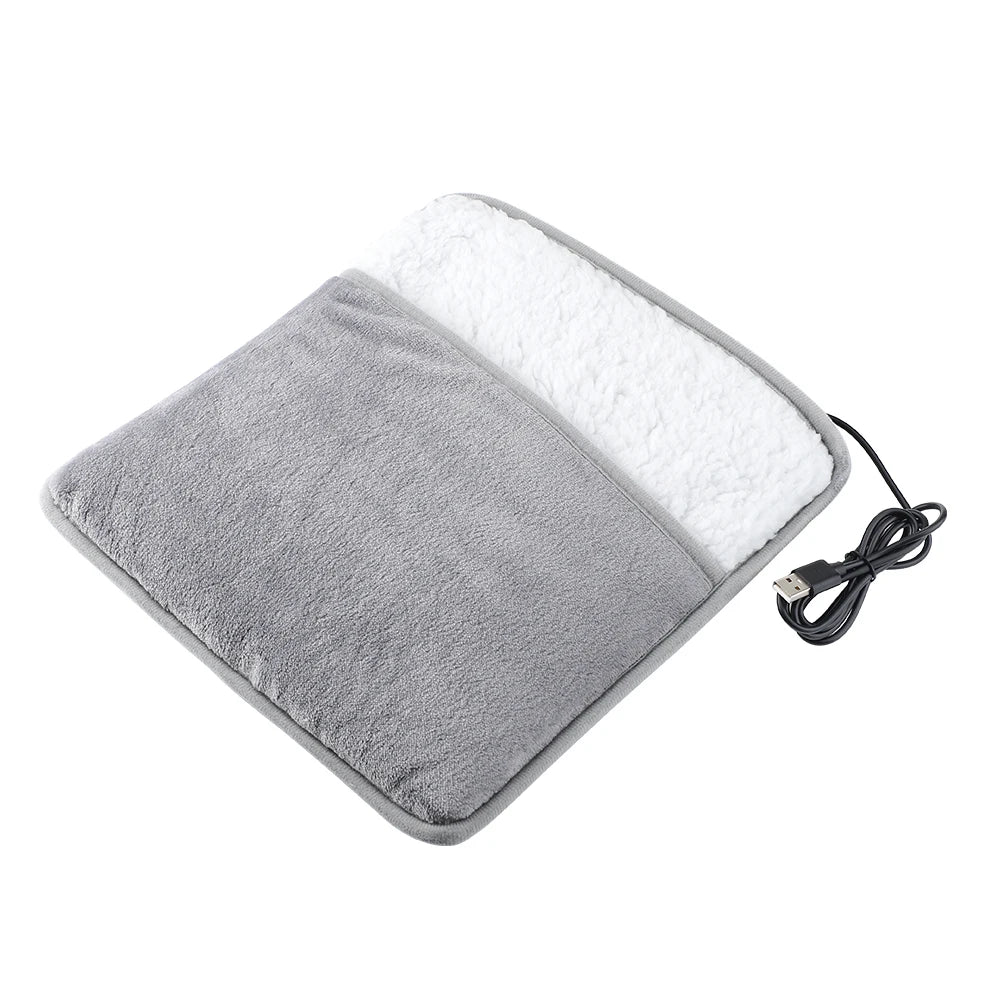 CozyFeet USB Flannel Heating Slippers Pad - New Smart World