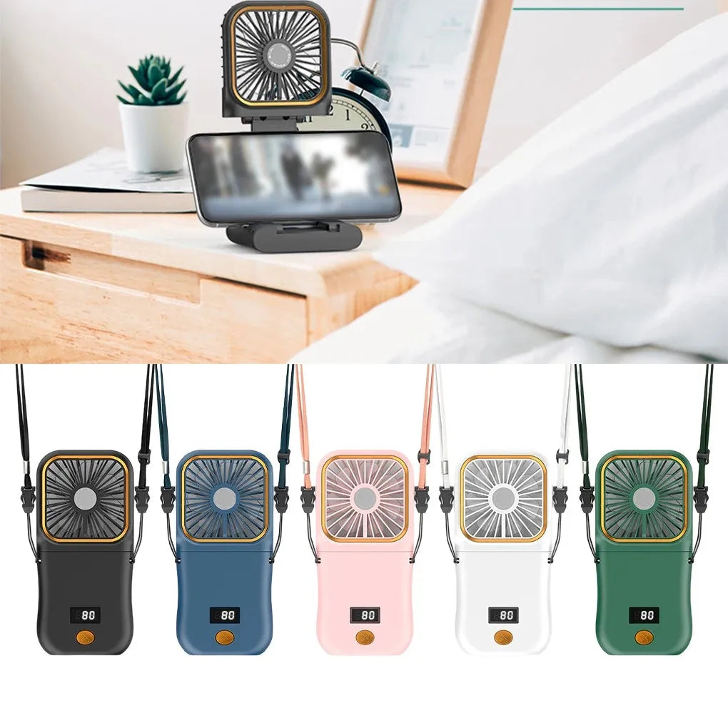 Mini Portable Hanging Neck Fan - New Smart World