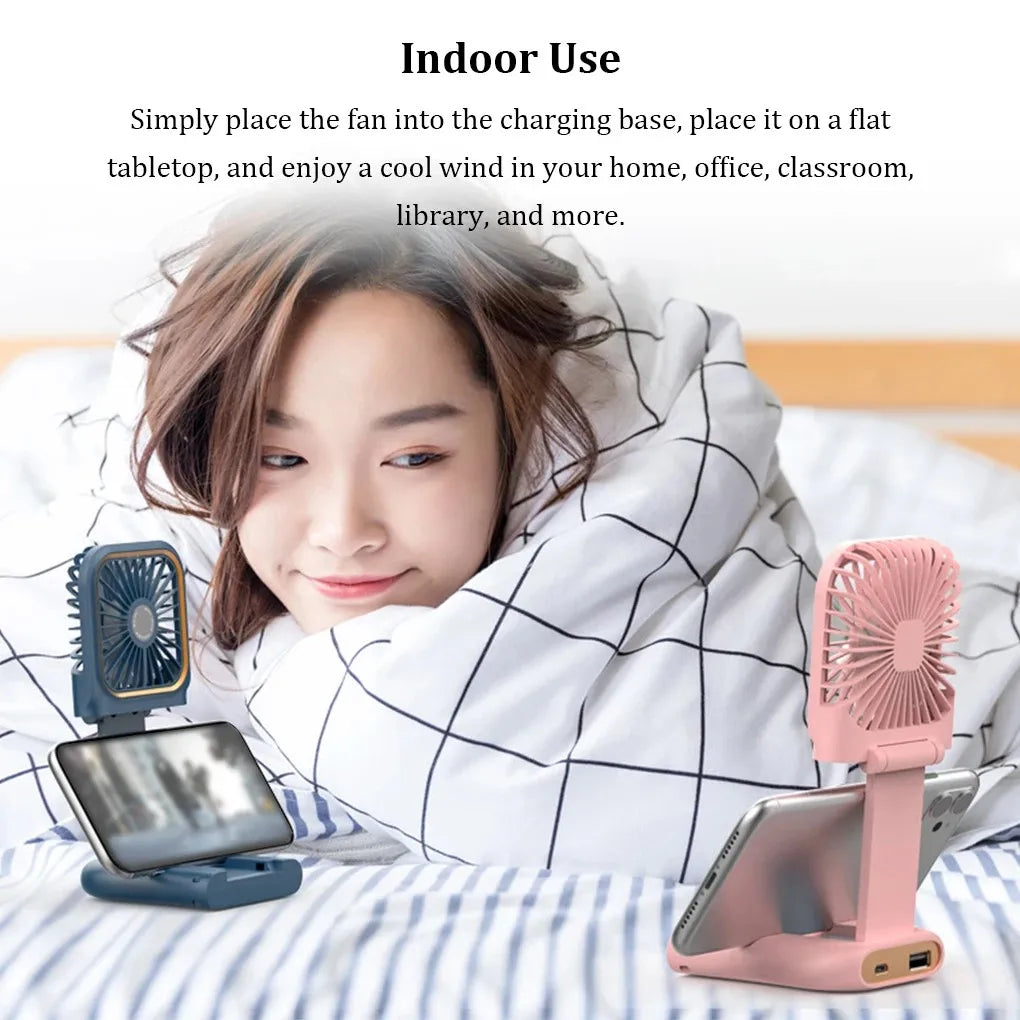 Mini Portable Hanging Neck Fan - New Smart World