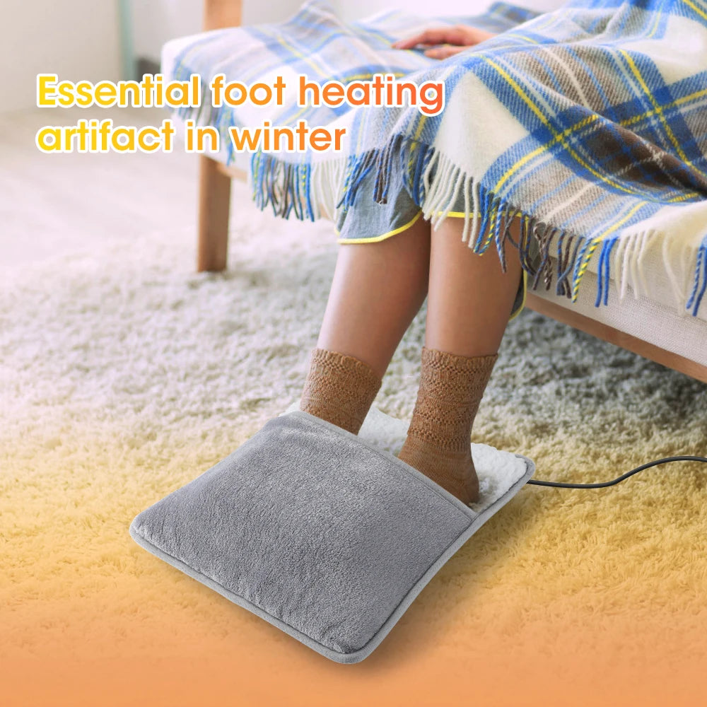 CozyFeet USB Flannel Heating Slippers Pad - New Smart World